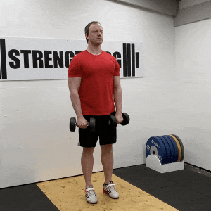 Using a barbell instead of a dumbbell