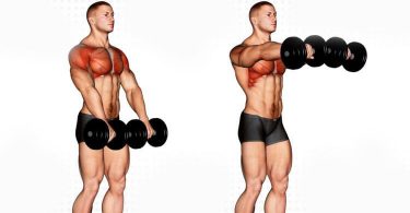 Importance of perfect form in a dumbbell front raise