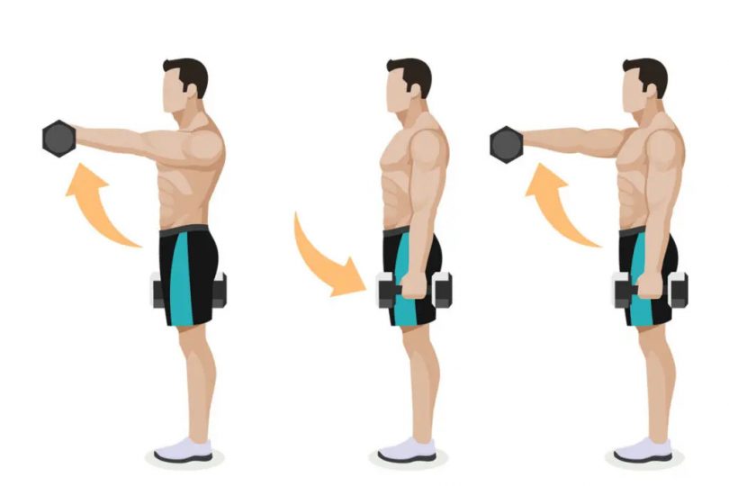 Mistakes Made In the Front Raise Exercise