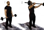 Shoulder Barbell Front Raise